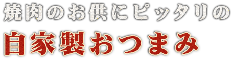 自家製おつまみ